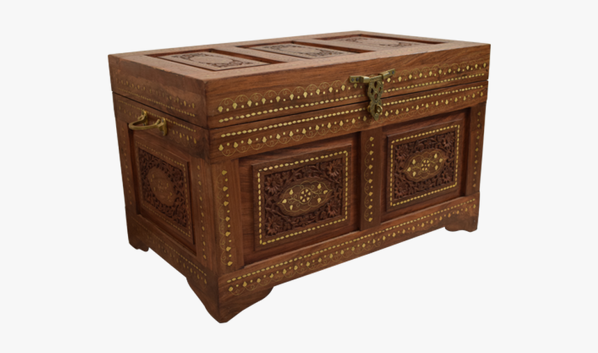 Wooden Jewellery Box - Table, HD Png Download