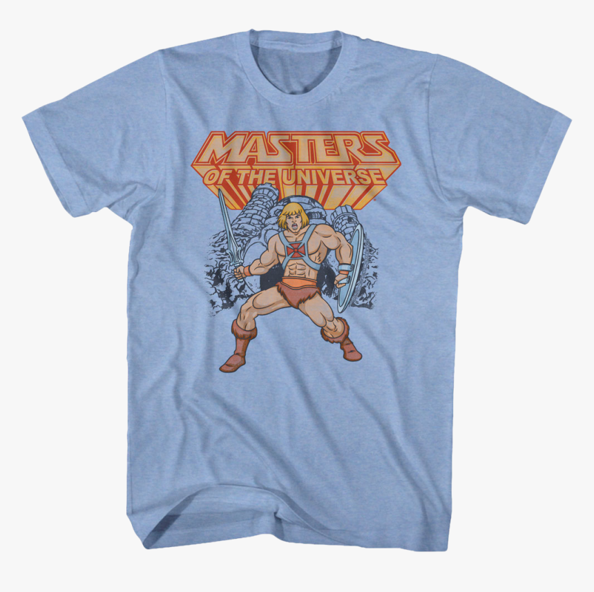 He Man Action Pose Masters Of The Universe T Shirt - Transformers Lets Roll Out, HD Png Download