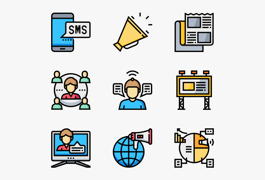 Web Design Icons, HD Png Download