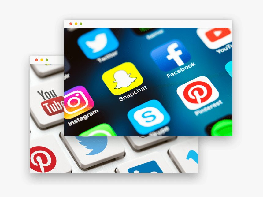 Advertising Social Media - Means Of Modern Communication, HD Png Download