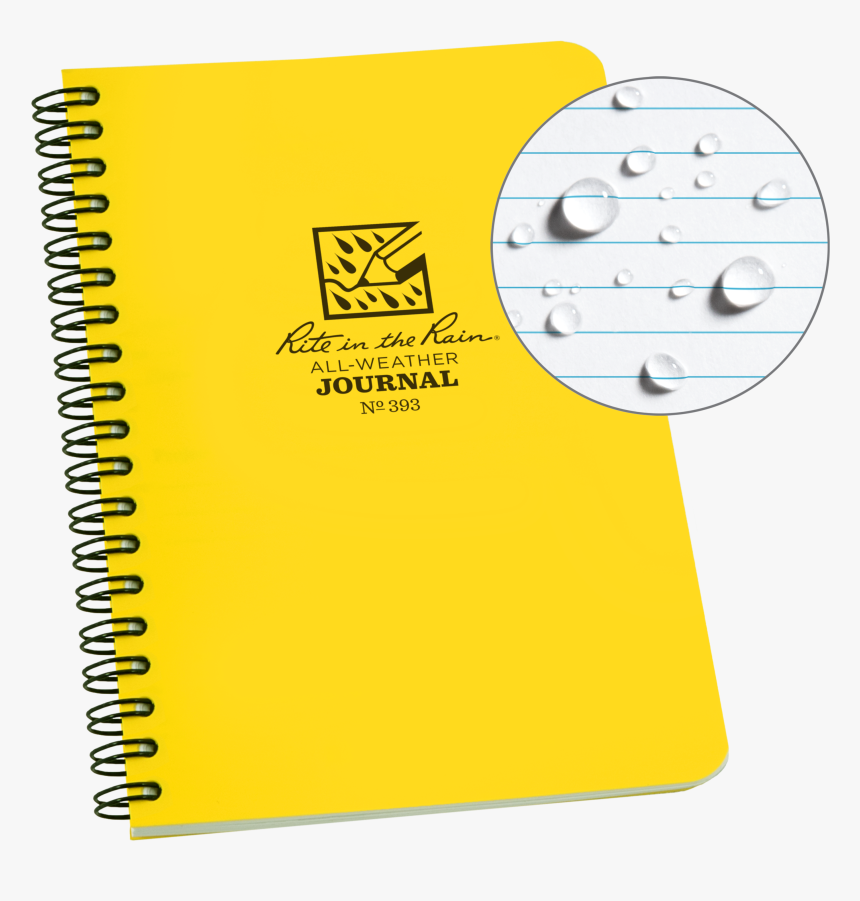 Rite In The Rain Weatherproof Side Spiral Notebook, - Rite In The Rain Ems Notebook, HD Png Download
