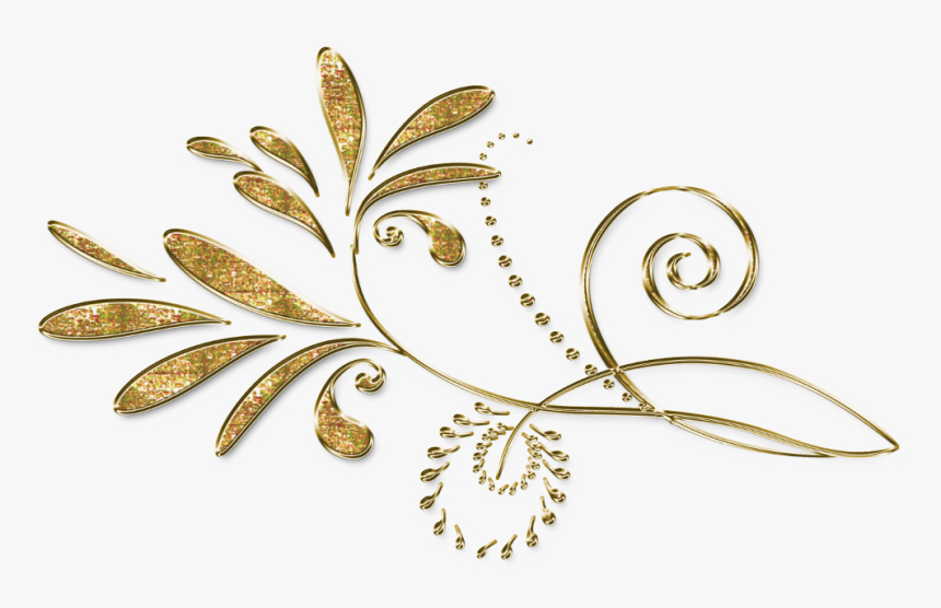 #cuorelucymy #lucymy #mialu #swirl #oro #gold #corner - Hojas Doradas Png, Transparent Png