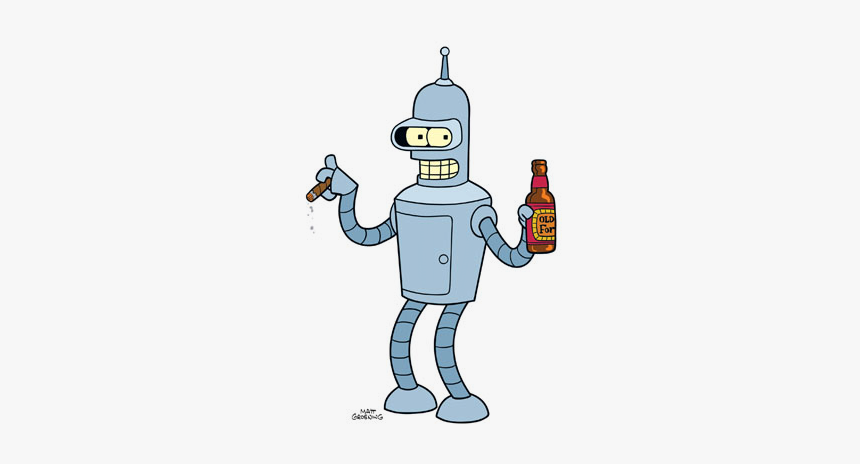 Bender Futurama, HD Png Download