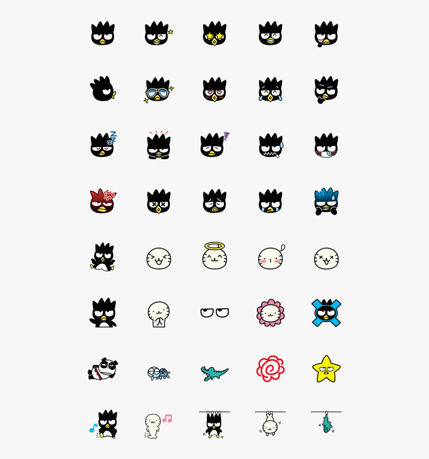 Badtz Maru Emoji, HD Png Download