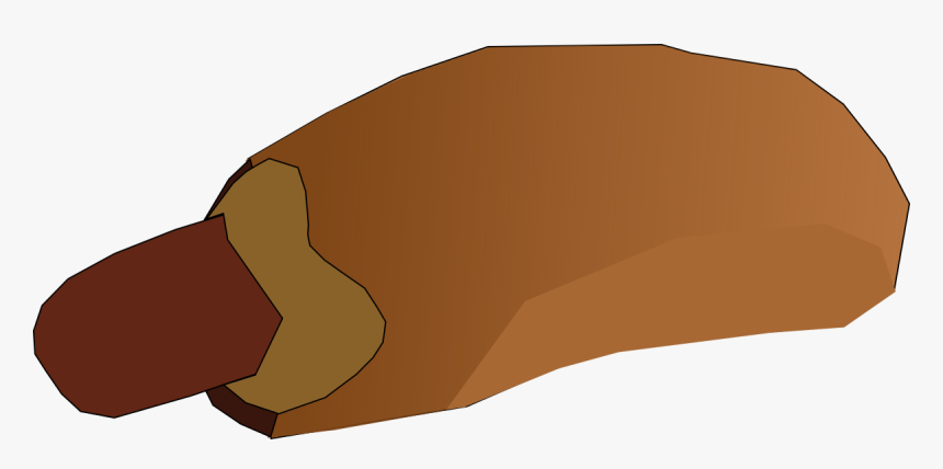 Hot Dog1 Clipart By Machovka - Wood, HD Png Download