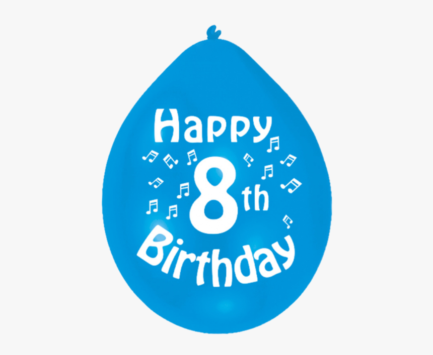 Happy 8th Birthday For Boys, HD Png Download