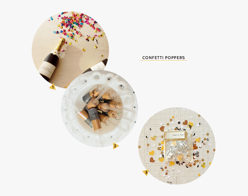 Celebration Champagne Confetti, HD Png Download