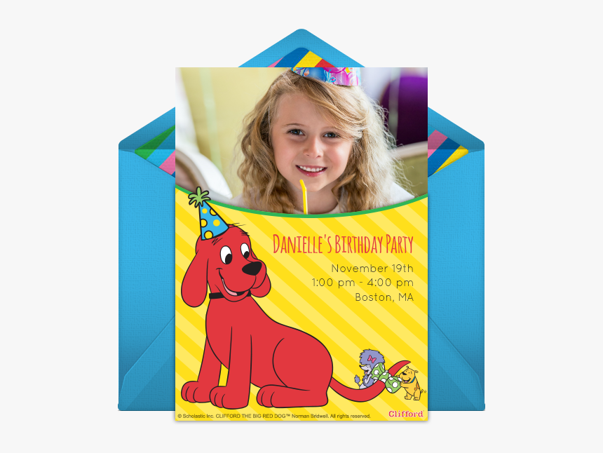 Clifford And Friends Shirt, HD Png Download