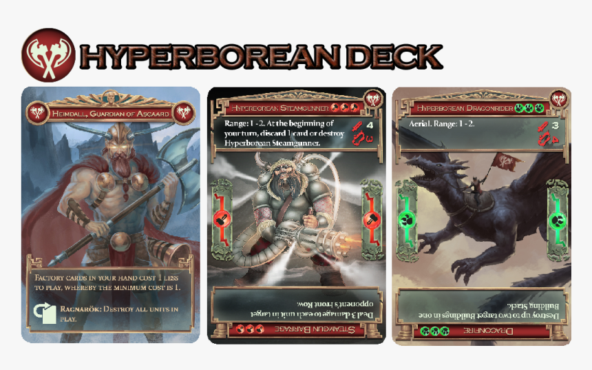 Hyperborean Deck Header - Pc Game, HD Png Download