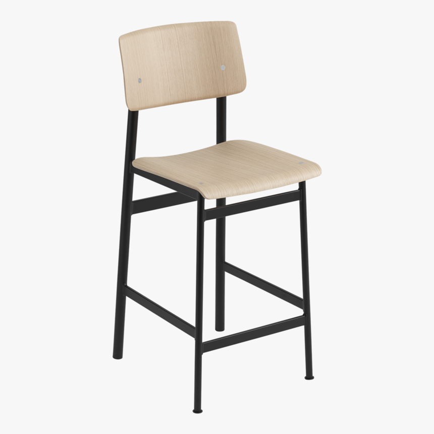 30221 Loft Bar H65 Blackoak 1515593832 24004024 - Loft Bar Stool Muuto, HD Png Download