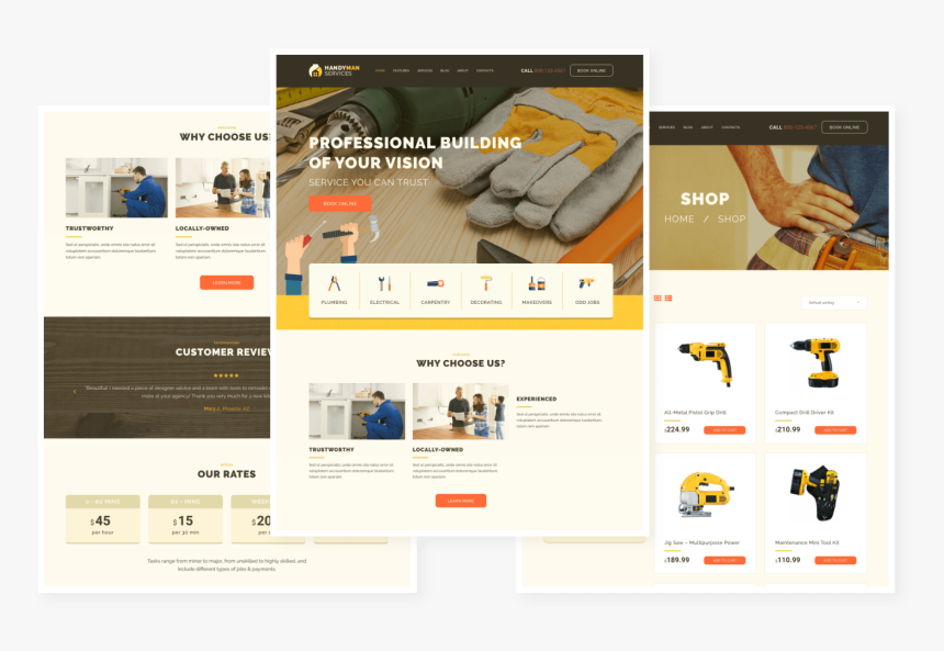 Handyman - Website, HD Png Download