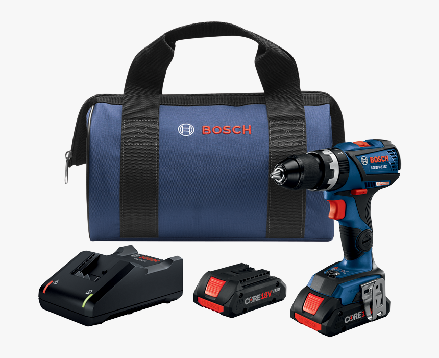 Gsb18v 535cb25 18v Ec Brushless Connected Ready Compact - Bosch Gdx 18v Ec, HD Png Download