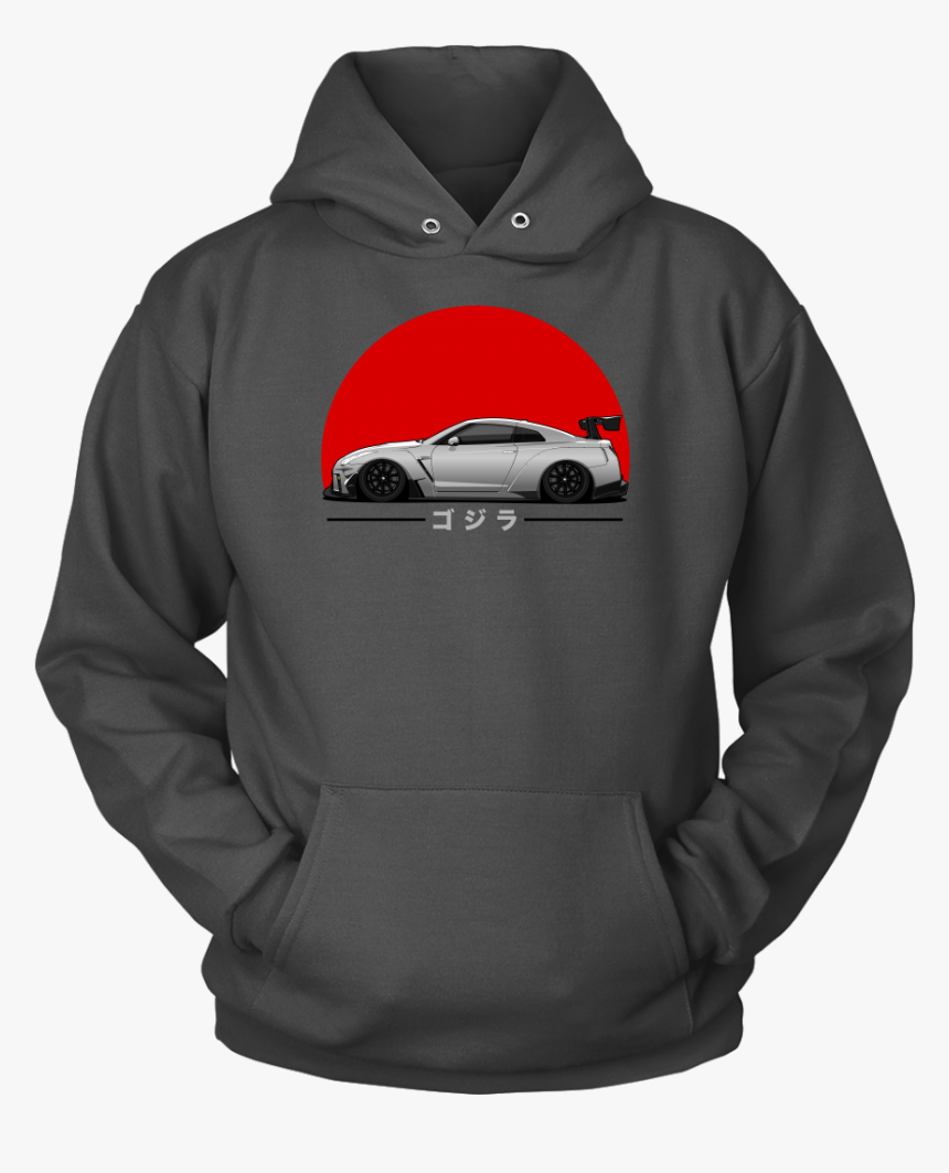Nissan Gtr Skyline Godzilla Jdm Hoodie Sweatshirt - Hoodie, HD Png Download
