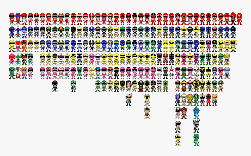 Archived - Power Rangers Pixels, HD Png Download