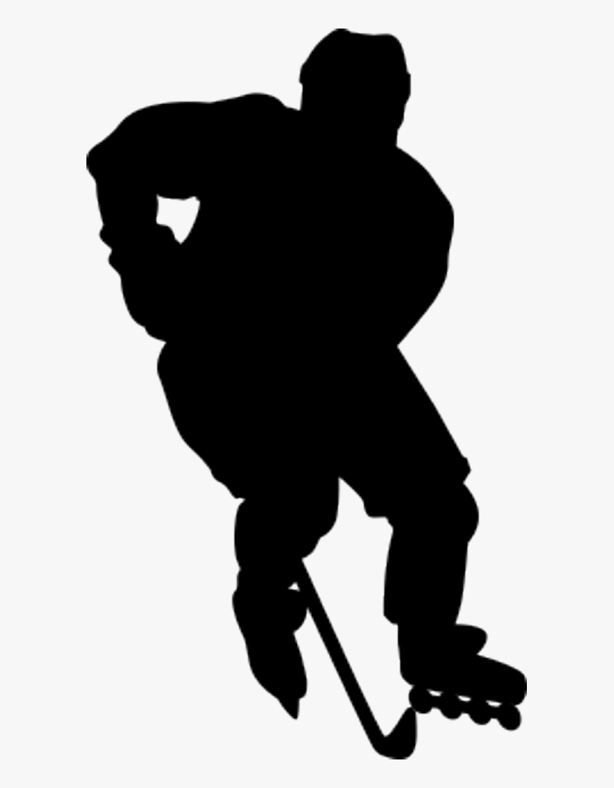 Inlinehockey Silhouette, HD Png Download