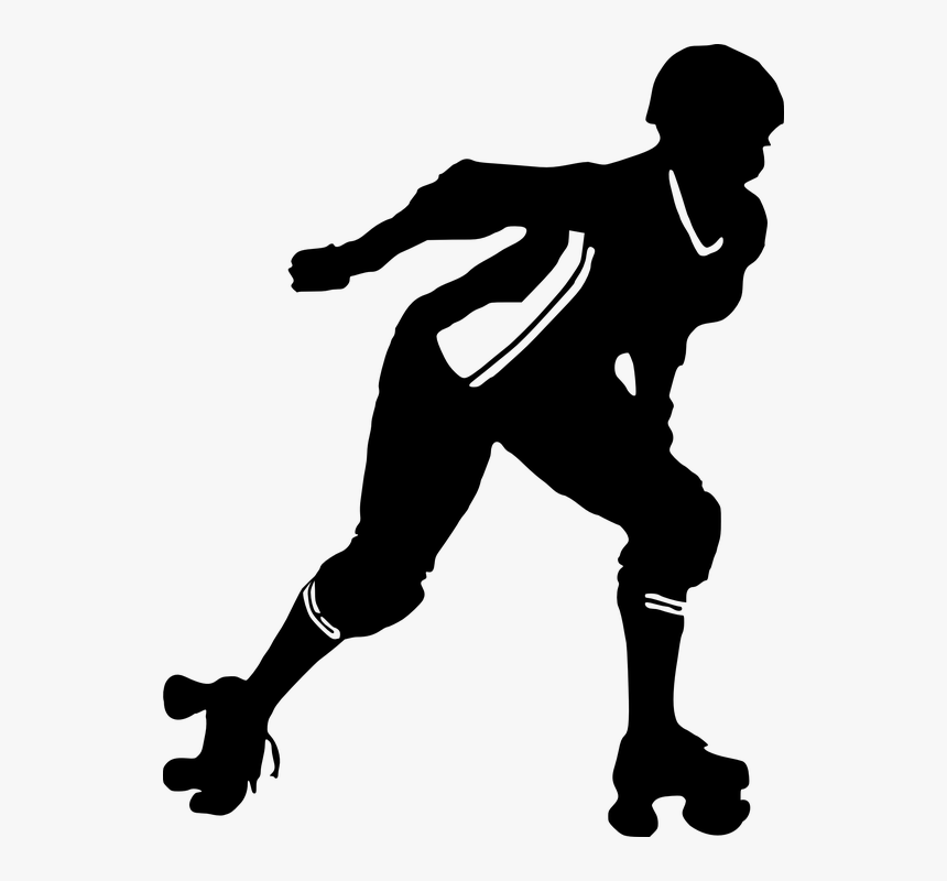 Roller Skating Vector Png, Transparent Png