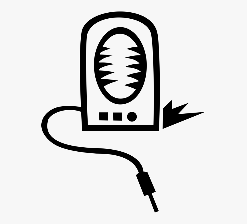 Vector Illustration Of Computer Audio Entertainment, HD Png Download