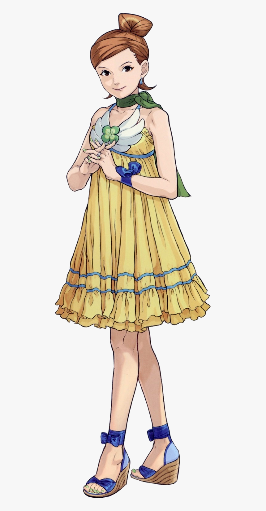 Ace Attorney Character Designs, HD Png Download