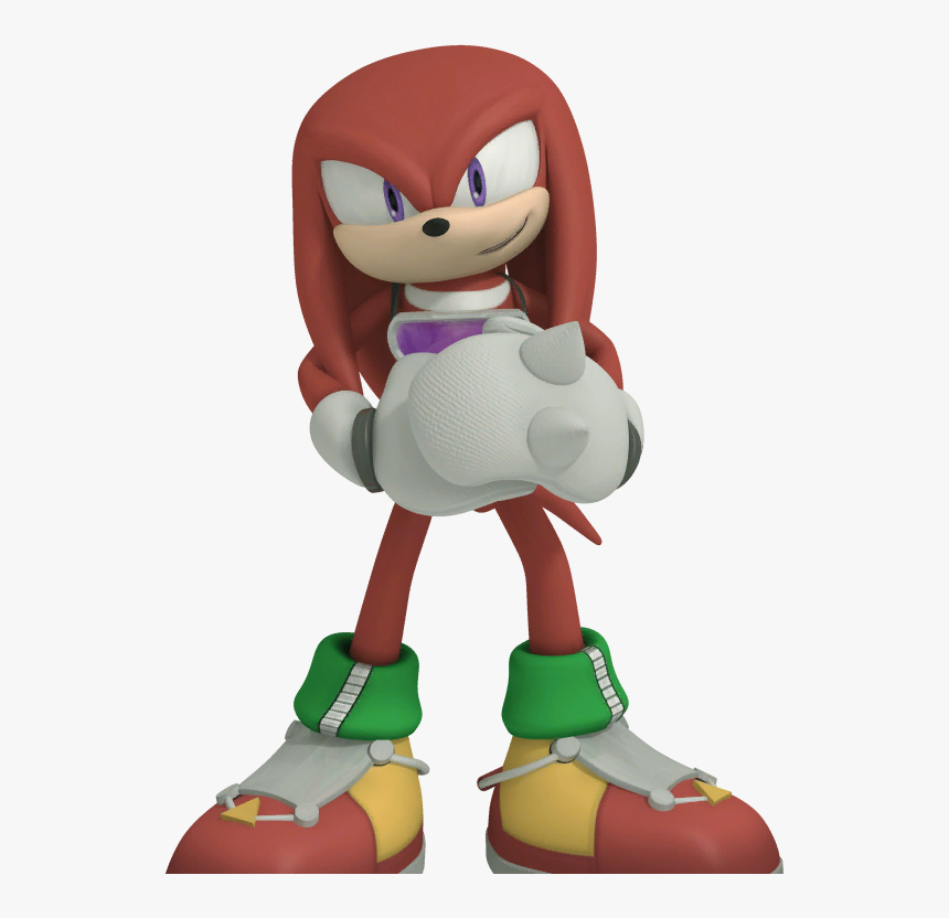 Knuckles The Echidna Sonic Free Riders, HD Png Download