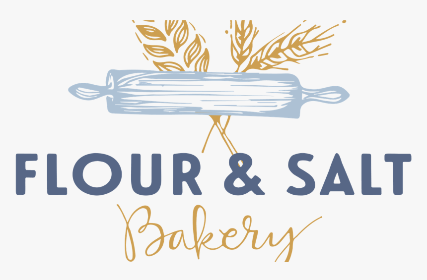 Flour Clipart Table Salt - Flour And Salt Bakery Logo, HD Png Download
