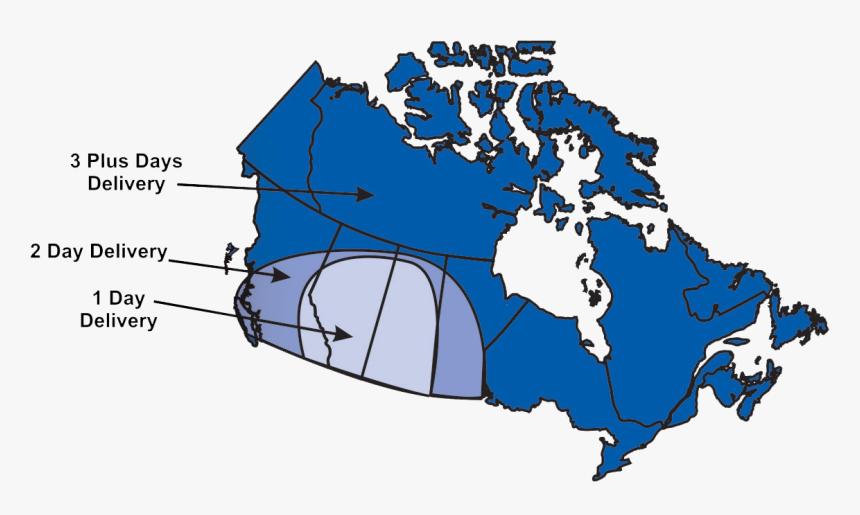 Map Of Canada, HD Png Download