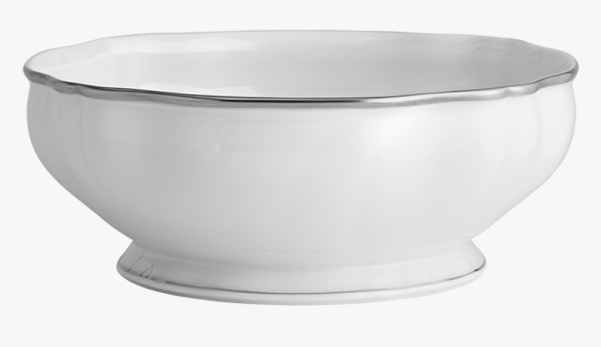 Colette Platinum Salad Bowl - Muehle Porcelain Shaving Bowl, HD Png Download