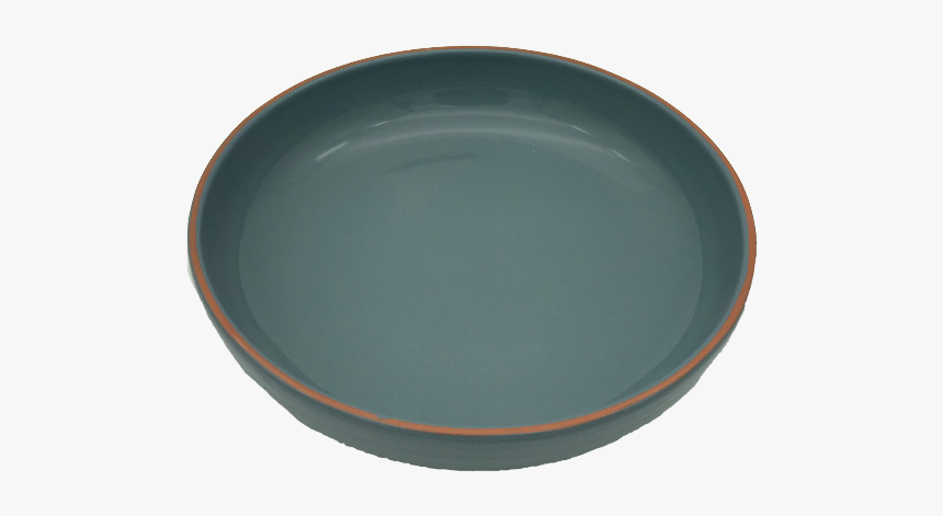 Blue Salad Bowl - Plate, HD Png Download