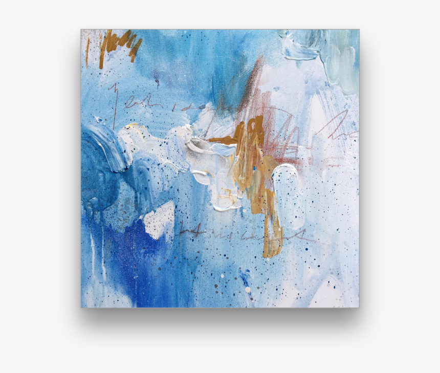 Blue Asbtract - Watercolor Paint, HD Png Download