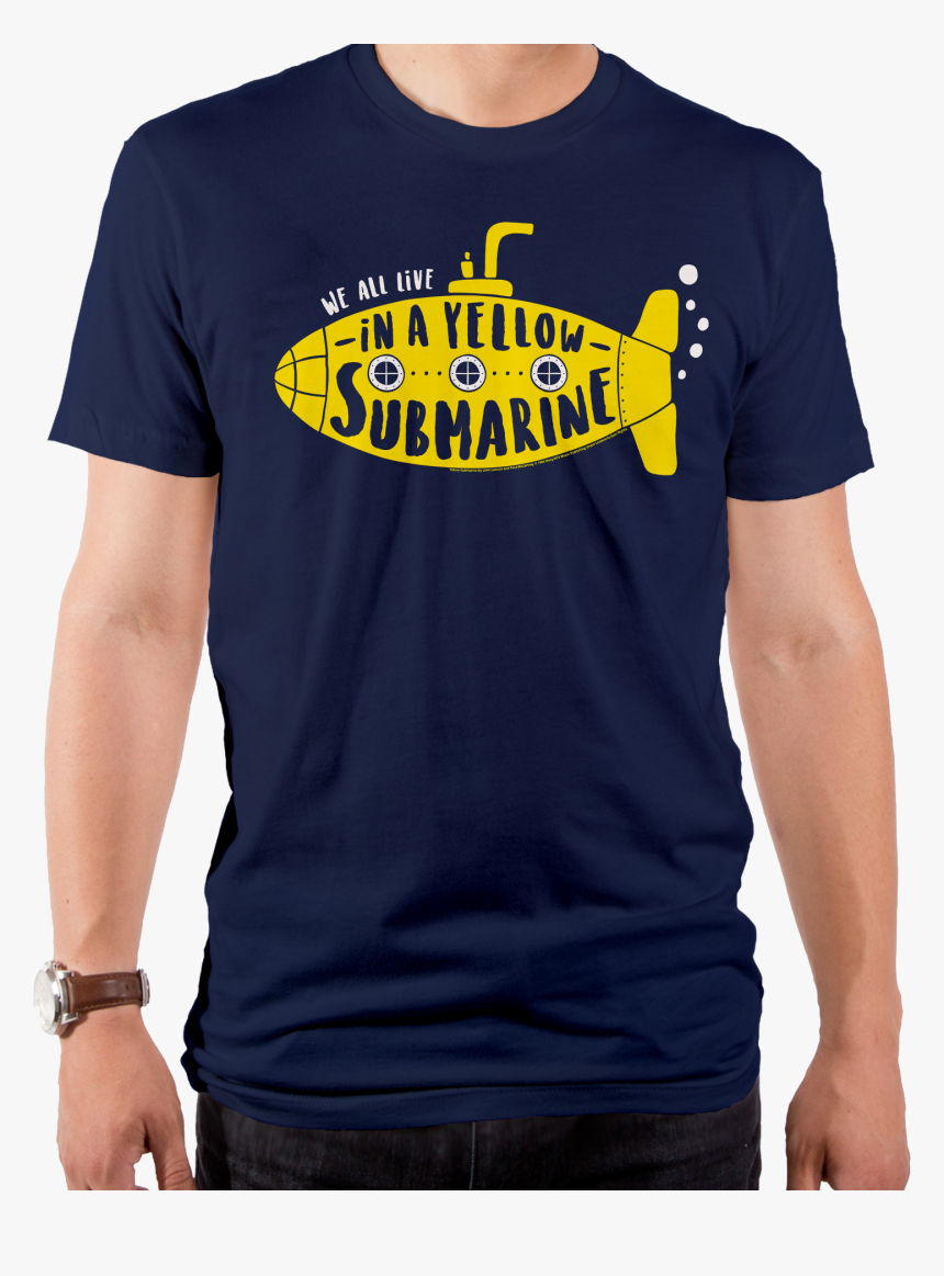 Yellow Submarine Beatles T-shirt - Yellow Submarine T Shirt, HD Png Download
