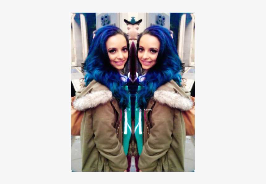 Girls, Hair, And Jade Image - Fur Clothing, HD Png Download