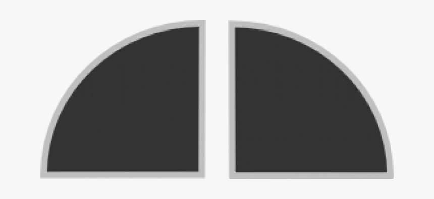 Quarter Circle Arch Suntex 90 Solar Screens - Door, HD Png Download