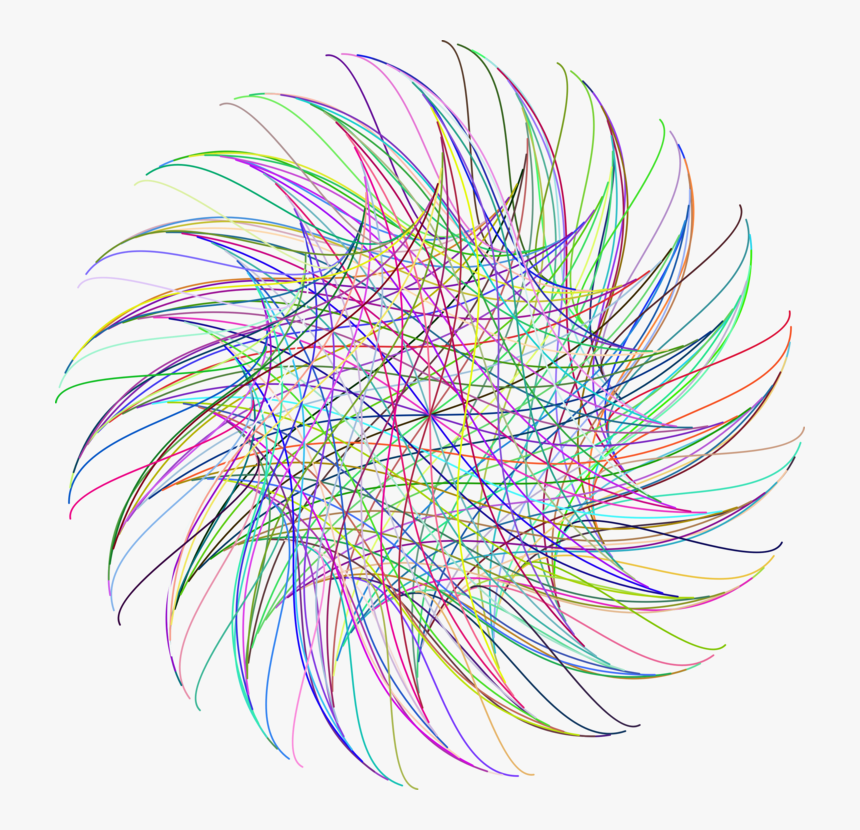 Symmetry,line,feather - Line Art, HD Png Download