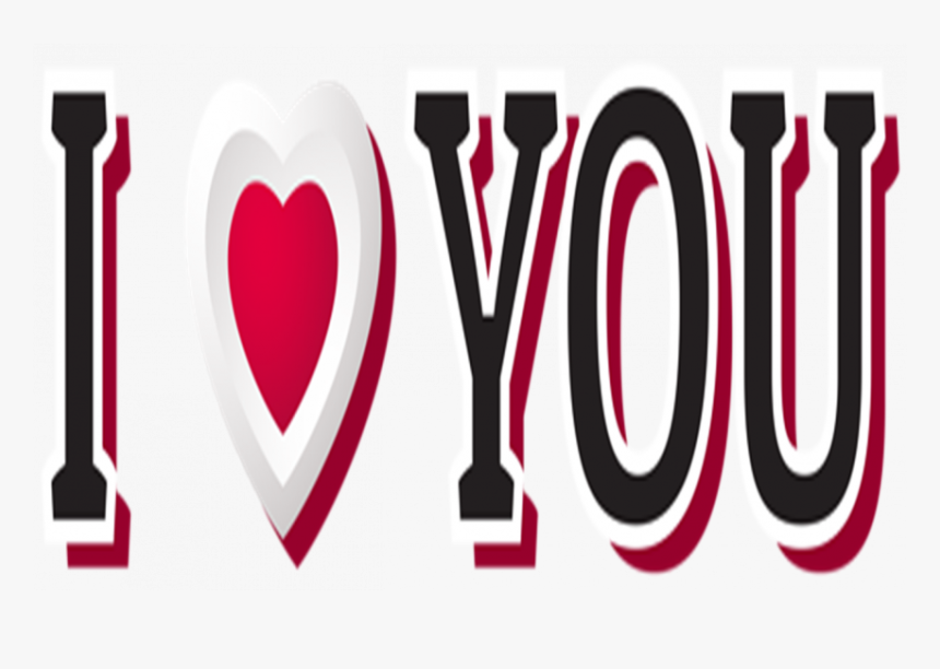 Heart Love Happy Valentines - Love You Design Png, Transparent Png