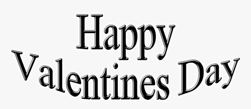 Happy Valentines Day Png White, Transparent Png