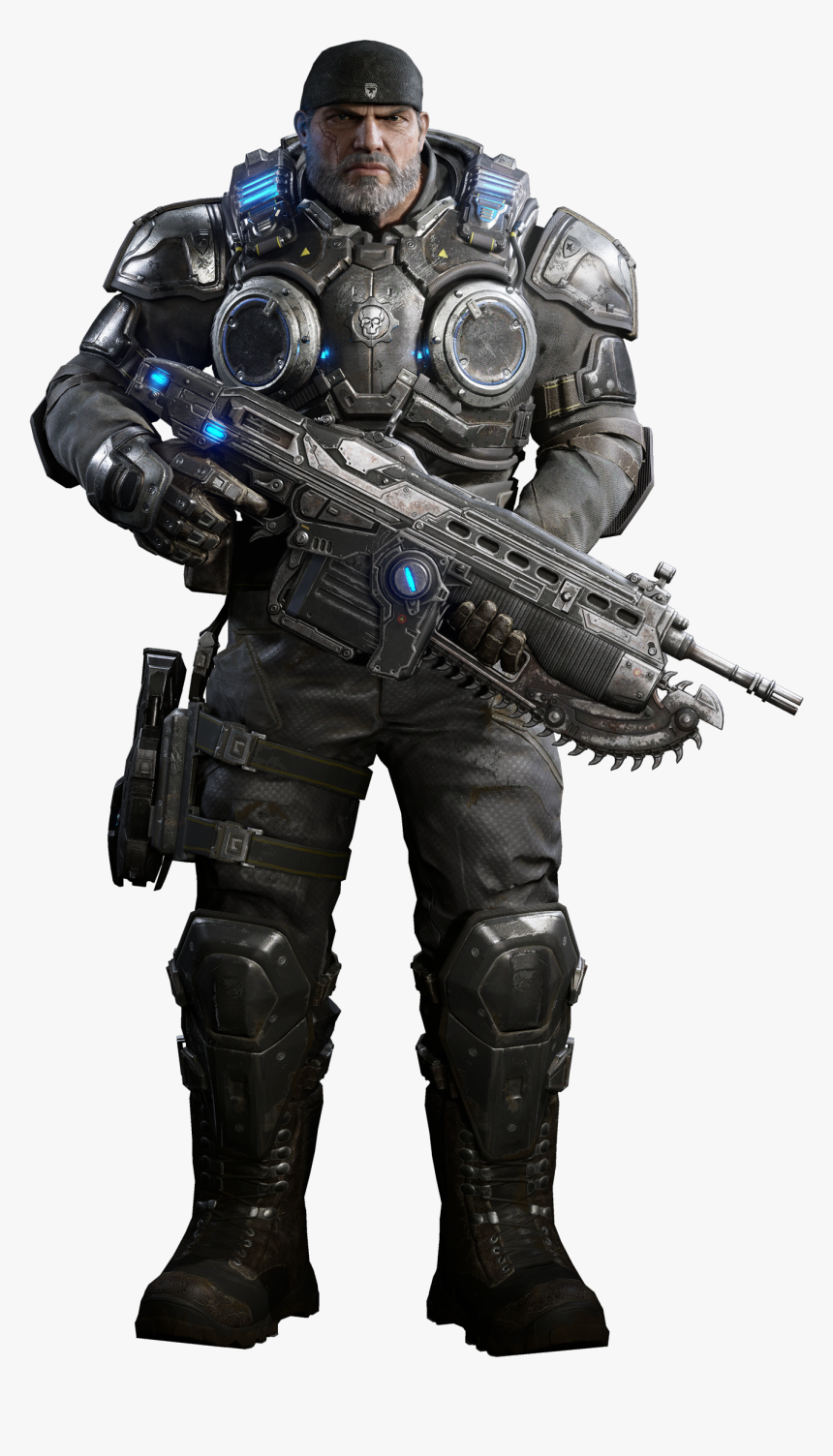 Marcus Fenix Png, Transparent Png