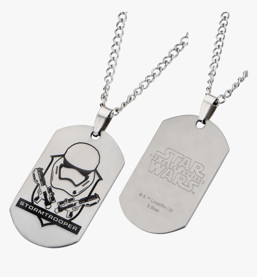 First Order Stormtrooper Crest Dog Tag Necklace - Pendant, HD Png Download