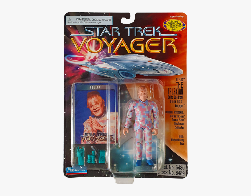 Star Trek Voyager - Star Trek Voyager Tom Paris Toy, HD Png Download