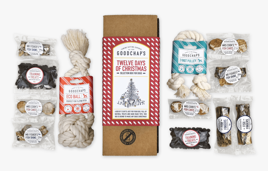 12 Days Of Christmas Gift Box - Label, HD Png Download