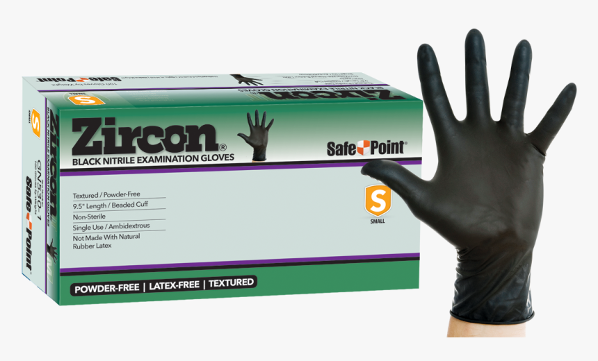 Safepoint Gn530 Zircon Disposable Nitrile Exam Gloves, Latex, HD Png
