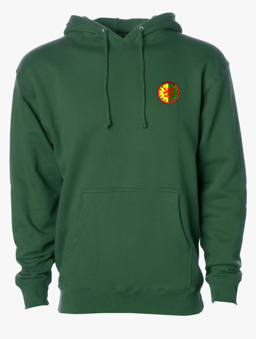 Blank Dark Green Hoodie, HD Png Download