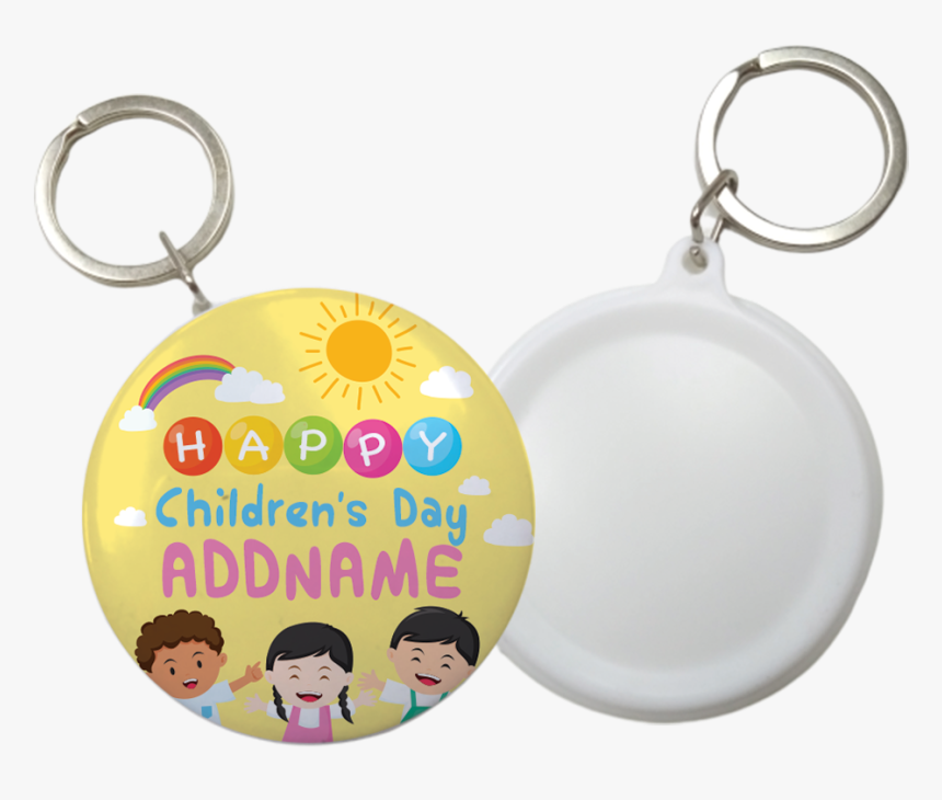 Children S Day Gift Happy Children S Day Three Children - Keychain, HD Png Download
