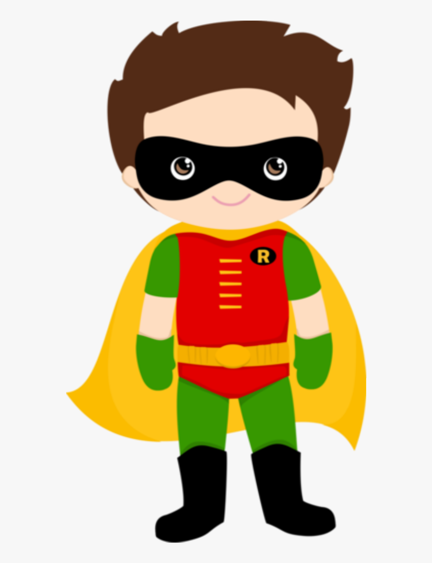 Pin By Crafty Annabelle On Printables For Kids Clip - Batman Robin Clip Art, HD Png Download