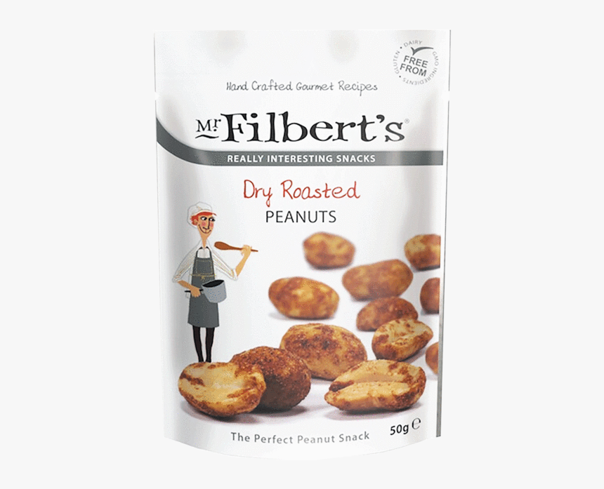 Mr Filbert S Dry Roasted Peanuts 50g 

 
 Data Rimg - Mr Filberts Nuts, HD Png Download