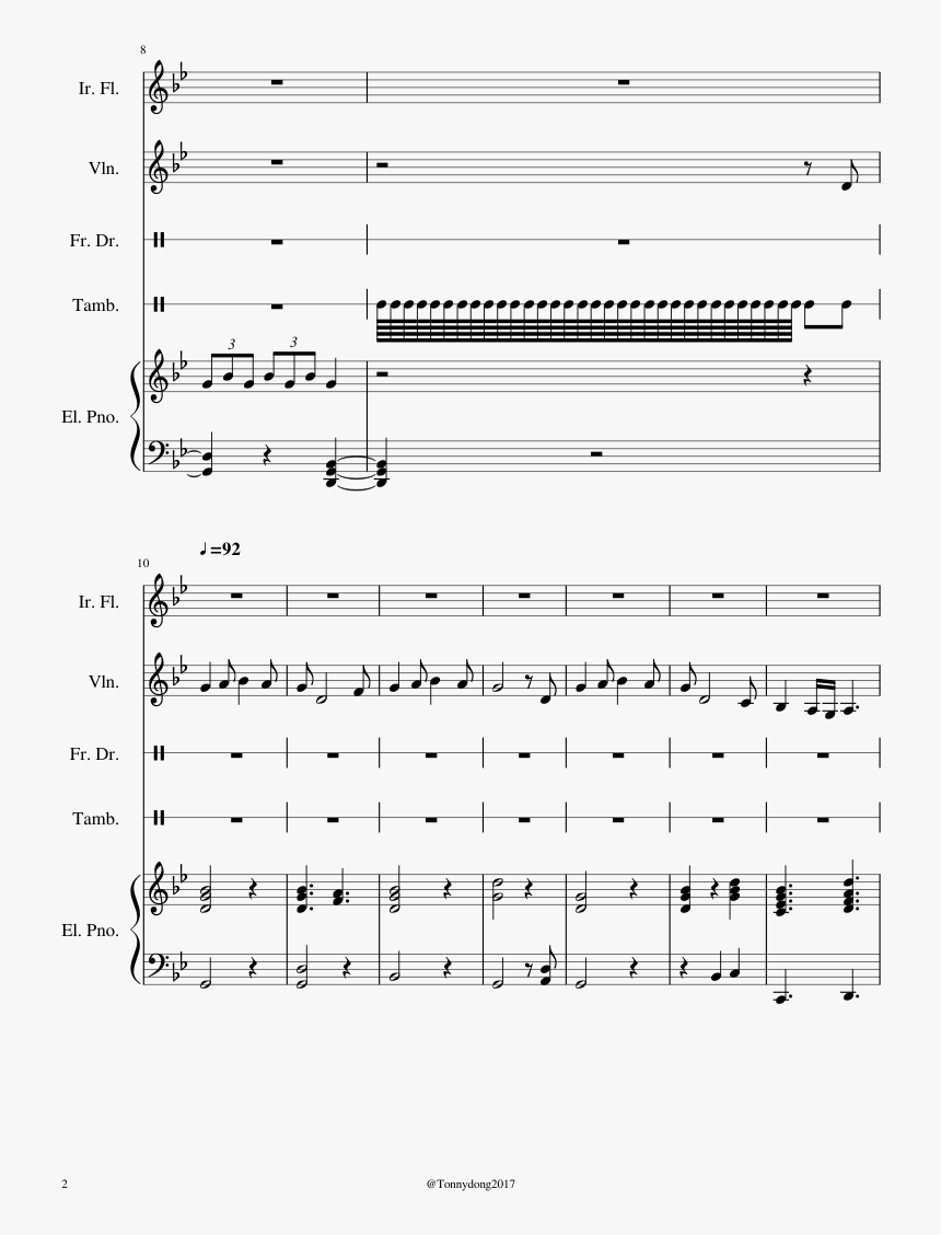 Morrigan The Celtic Raven Sheet Music Composed By Tonny - Sheet Music, HD Png Download