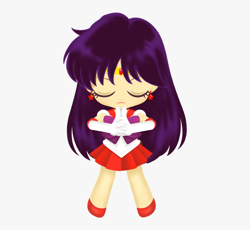 Sailor Mars Hands On Hips, HD Png Download