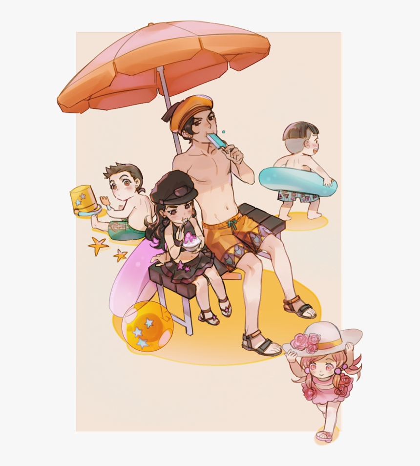 Jojo's Bizarre Adventure In The Beach, HD Png Download