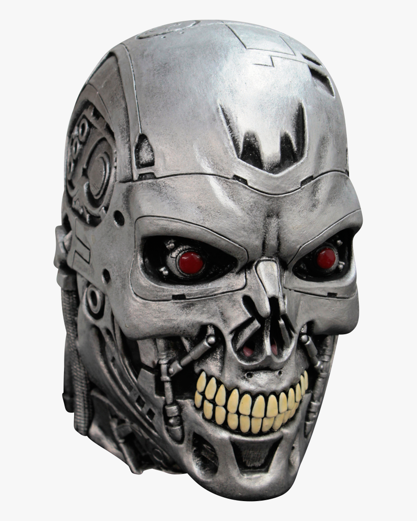Maskeradmask Terminator Endoskull Deluxe, HD Png Download