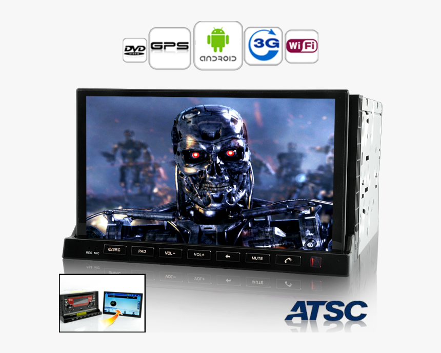 Ll Be Back Robot, HD Png Download