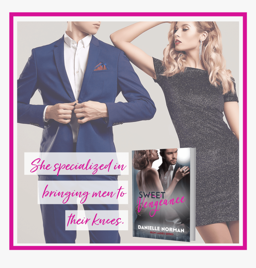 Blue Suit Black Dress Couple, HD Png Download