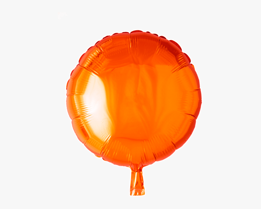 Foilballoon Round, 18 - Folieballon Oranje, HD Png Download